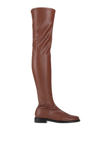 Liviana Conti Woman Knee Boots Brown Size 9 Soft Leather