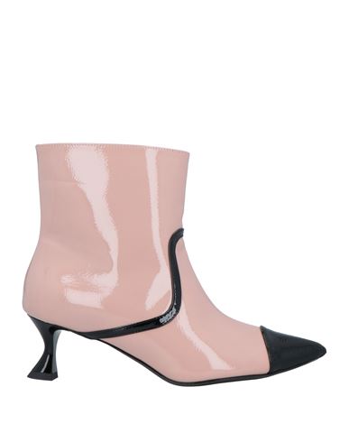 Doop Woman Ankle Boots Light Pink Size 11 Textile Fibers
