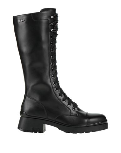 Liu •jo Woman Boot Black Size 5 Leather