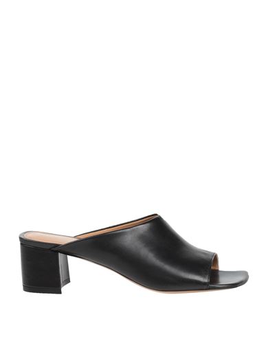 Shop Dries Van Noten Woman Sandals Black Size 10 Leather