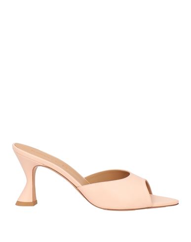 Deimille Woman Sandals Light Pink Size 11 Soft Leather
