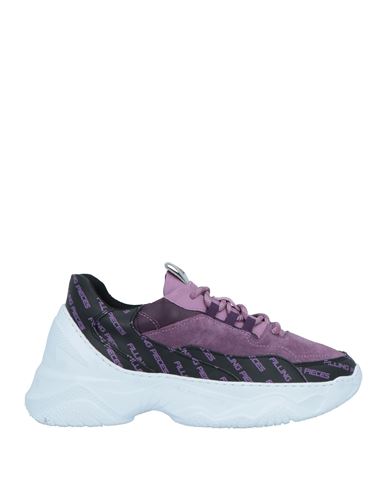Filling Pieces Woman Sneakers Purple Size 8 Soft Leather