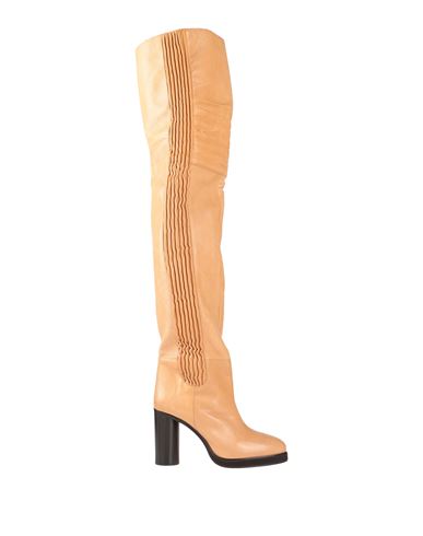Shop Isabel Marant Woman Boot Sand Size 8 Calfskin In Beige