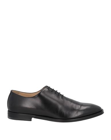 Shop Lardini Man Lace-up Shoes Black Size 9 Soft Leather
