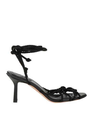 Shop A.bocca A. Bocca Woman Sandals Black Size 9 Textile Fibers