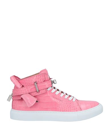 Buscemi Man Sneakers Pink Size 13 Soft Leather