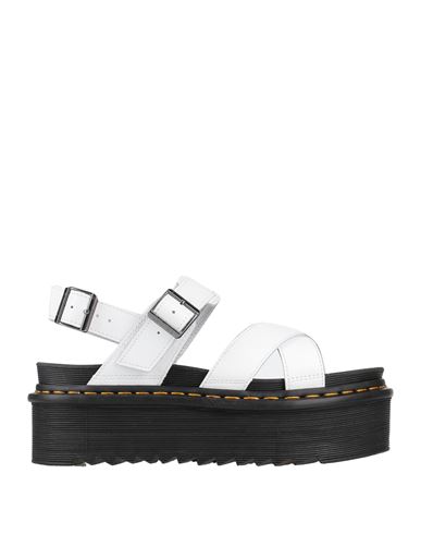 Dr. Martens' Dr. Martens Woman Sandals White Size 9 Leather