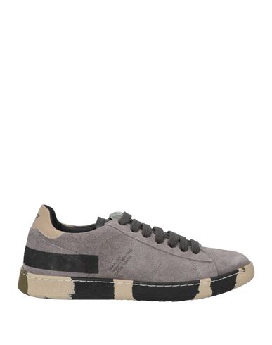 Rov Woman Sneakers Grey Size 7.5 Leather In Grey