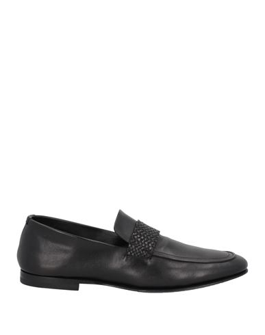 Fabi Man Loafers Black Size 9 Soft Leather