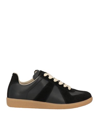 Maison Margiela Woman Sneakers Black Size 6 Soft Leather