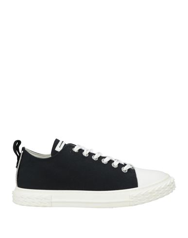 Giuseppe Zanotti Man Sneakers Black Size 11.5 Textile Fibers