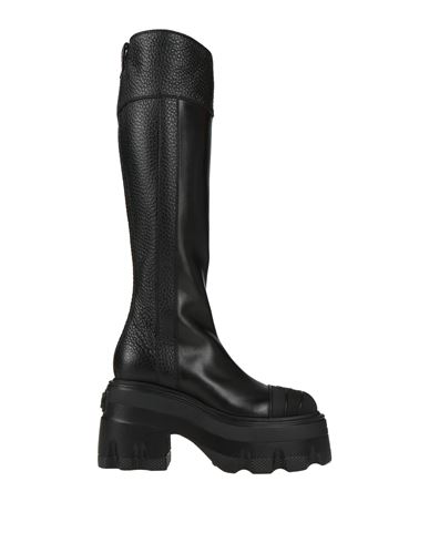 Shop Casadei Woman Boot Black Size 11 Calfskin