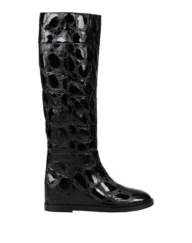Casadei Woman Boot Black Size 9.5 Soft Leather