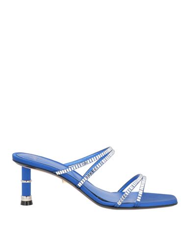Alevì Milano Aleví Milano Woman Sandals Bright Blue Size 7.5 Textile Fibers
