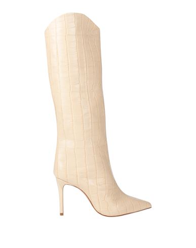 Schutz Woman Knee Boots Beige Size 9 Soft Leather