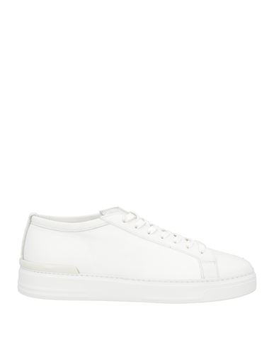 Fabi Man Sneakers White Size 12 Lambskin