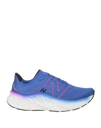 New Balance Fresh Foam X More V4 Woman Sneakers Bright Blue Size 6 Textile Fibers