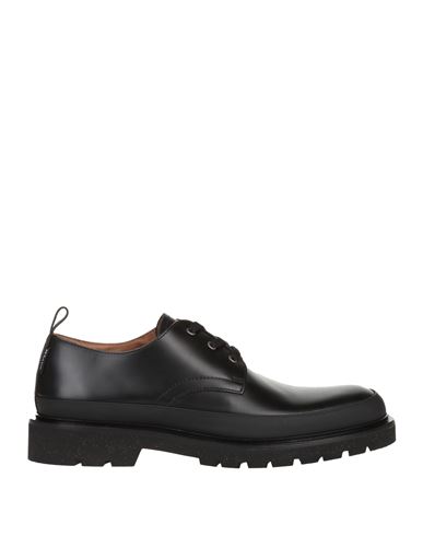 Ps By Paul Smith Ps Paul Smith Man Lace-up Shoes Black Size 8 Bovine Leather