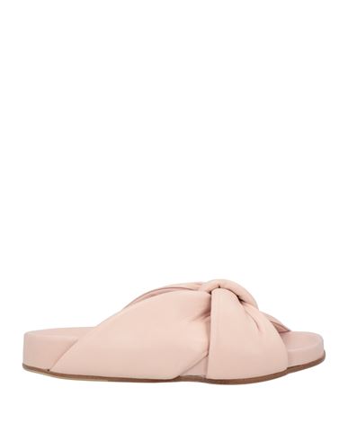 Shop Pomme D'or Woman Sandals Light Pink Size 7 Soft Leather