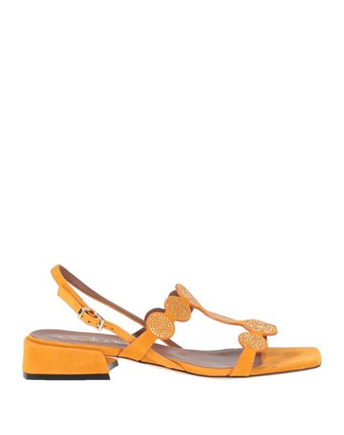 Evaluna Woman Sandals Mandarin Size 9 Soft Leather