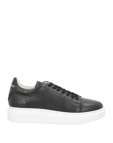 Gazzarrini Man Sneakers Black Size 11 Soft Leather