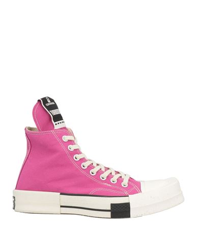 Shop Converse X Drkshdw Man Sneakers Fuchsia Size 10 Textile Fibers In Pink