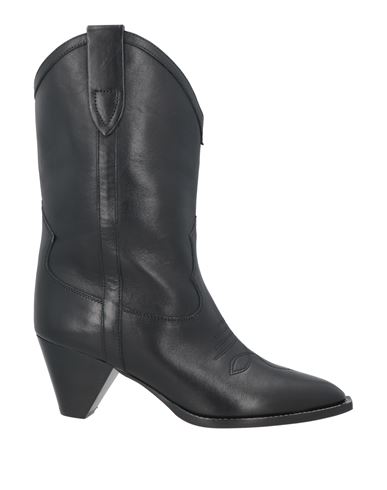 Isabel Marant Woman Ankle Boots Black Size 11 Calfskin