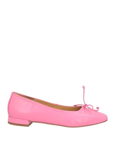 Catwalk Woman Ballet Flats Pink Size 10 Soft Leather