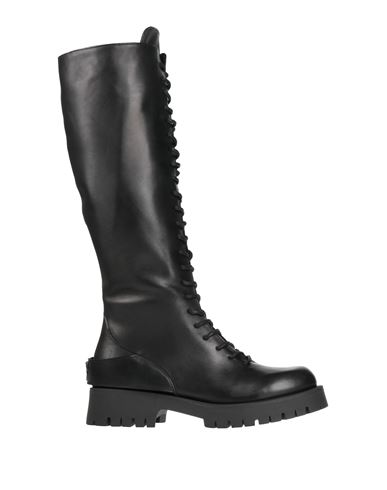 Pinko Woman Boot Black Size 11 Calfskin