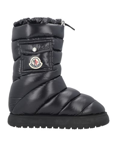 MONCLER MONCLER WOMAN BOOT BLACK SIZE 9 TEXTILE FIBERS