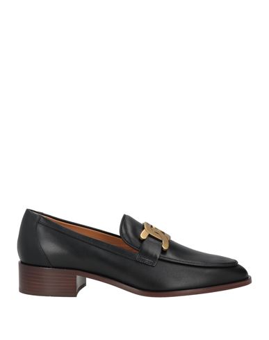 Tod's Chain-link Detail Loafers In Black