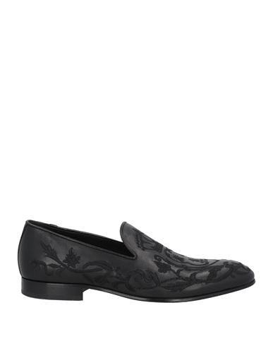Giovanni Conti Man Loafers Black Size 13 Calfskin