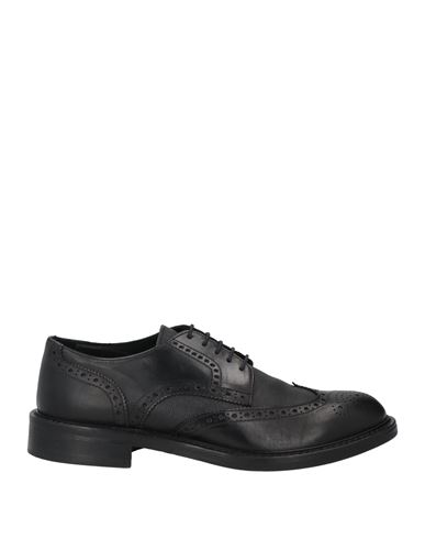 Marc Edelson Man Lace-up Shoes Black Size 9 Soft Leather