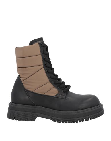 Mich E Simon Mich Simon Woman Ankle Boots Black Size 7 Soft Leather, Textile Fibers