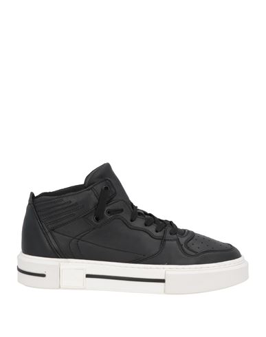 Brimarts Man Sneakers Black Size 7 Soft Leather, Textile Fibers