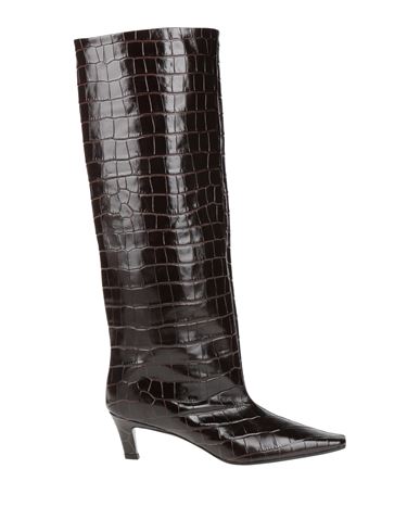 Totême Toteme Woman Boot Dark Brown Size 11 Soft Leather