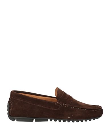 Cafènoir Man Loafers Dark Brown Size 8 Leather