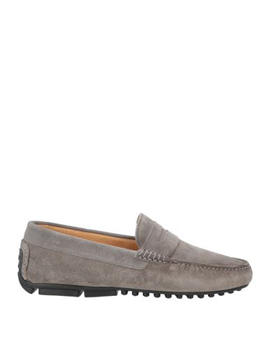 Cafènoir Man Loafers Grey Size 9 Leather