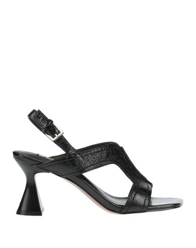 Bibi Lou Woman Sandals Black Size 10 Leather