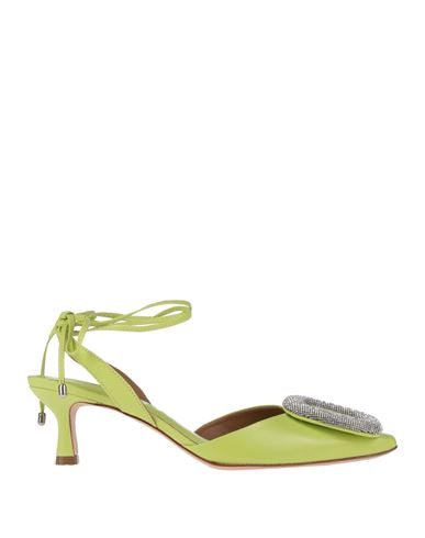 Vicenza ) Woman Pumps Acid Green Size 9 Soft Leather