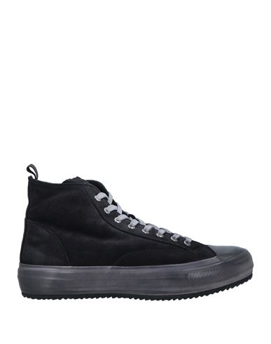 Officine Creative Italia Man Sneakers Black Size 7 Soft Leather