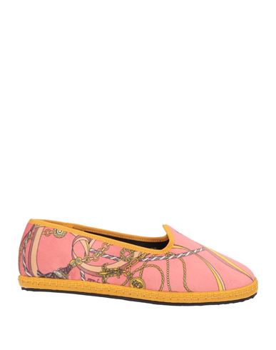 Emilio Pucci Woman Loafers Pink Size 11 Textile Fibers