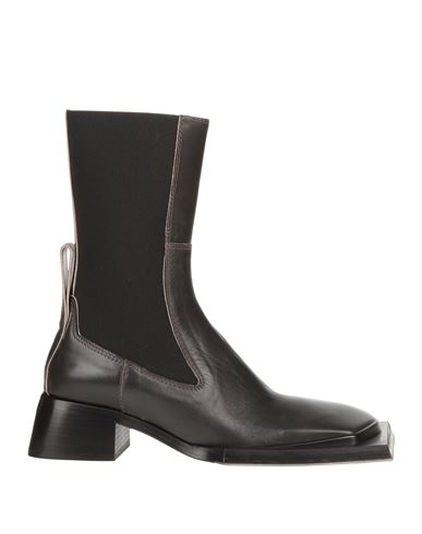 Shop Miista Woman Ankle Boots Black Size 6.5 Calfskin
