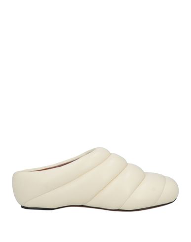 Proenza Schouler Woman Mules & Clogs Cream Size 7 Lambskin In White