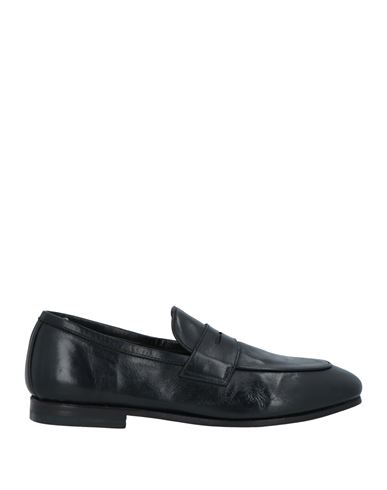 Shop Officine Creative Italia Man Loafers Black Size 8 Soft Leather