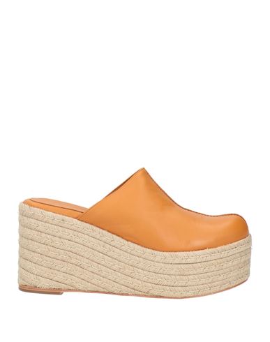 Paloma Barceló Woman Espadrilles Tan Size 8 Leather In Brown