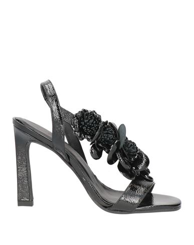 Daniele Ancarani Woman Sandals Black Size 9 Soft Leather