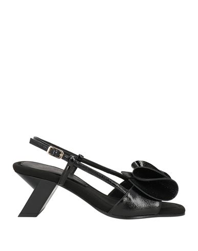 Daniele Ancarani Woman Sandals Black Size 9 Soft Leather