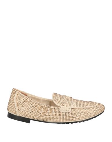 Tory Burch Woman Loafers Cream Size 8 Leather In White