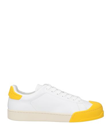 Shop Marni Woman Sneakers White Size 8 Soft Leather